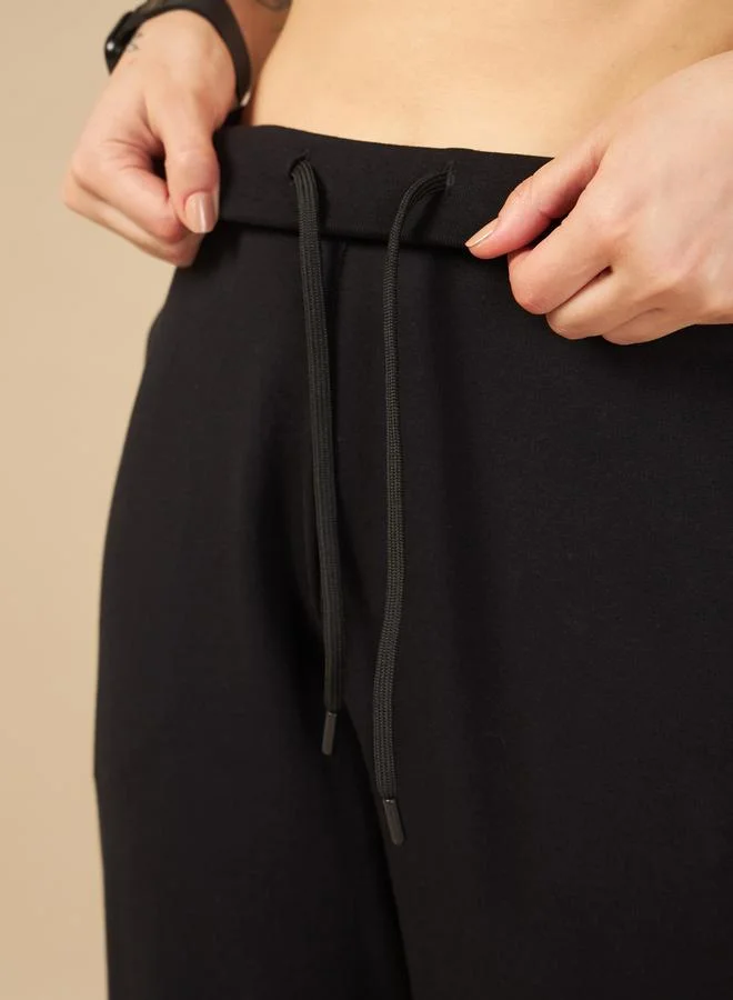 Cult  Women Black Cult Leisure Joggers for Women | Best Price UAE